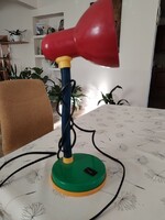Vintage HONSEL pop-art / Memphis design asztali lámpa eladó (1996)