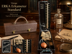 Vintage ERKA Erkameter Standard Mercury Blood Pressure Monitor in Bakelite Case, 1940s