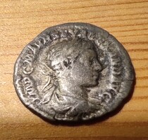 Severus Alexander római császár idejéből származó ezüst denarius