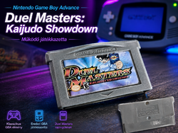 Nintendo Game Boy Advance Duel Masters: Kaijudo Showdown GBA – működő USA kiadás