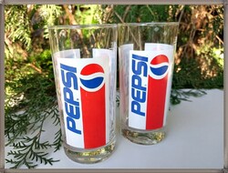Original Retro 3 dl Pepsi Glasses, Glass Cups