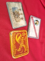 3 Cigarette Boxes