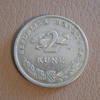 Horvátország 2 kuna, 1993
