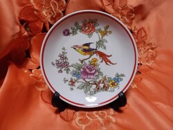 Hollóháza  porcelán  paradicsommadaras dísztányér