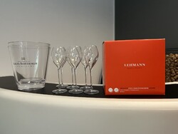 CHAMPAGNE CLUB - Louis Roederer pezsgőhűtő + 6 Lehmann Premium 18 cl pezsgős pohár