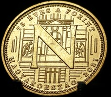 Magyarország 5 forint, 2021 75 éves a Forint /"N" betű/ C10B2V