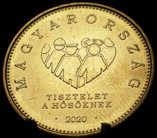Hungary 20 Forint, 2020 Tribute to Heroes C06F5V