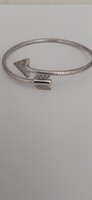 Silver Swastika Reif, bracelet.