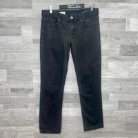 GAP Real Straight fekete farmernadrág 29