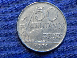Brazília 50 Centavos 1970