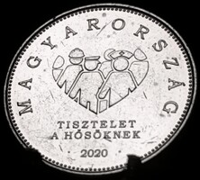 Magyarország 10 forint, 2020 Tisztelet a hősöknek C06D2V