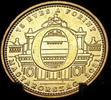 Magyarország 5 forint, 2021 75 éves a Forint /"O" betű/ C02E3V