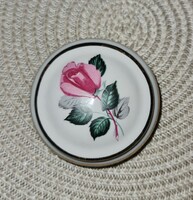 Vintage Bavarian Porcelain Lidded Bonbonnier / Jewelry Box, 1960s–70s