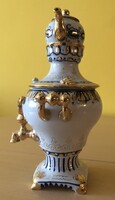 Orosz porcelán szamovár