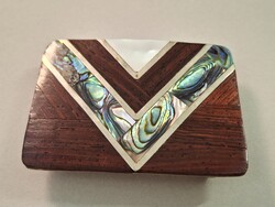 Mexikói Abalone, pávakagyló berakásos övcsat
