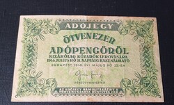 20, 50 és 100 pengő, 3 db együtt