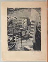 + Sz. Gyenes Lajos : Venezia, Ca‘ d’Oro