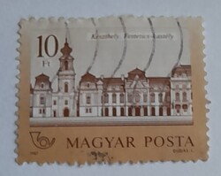 1987 Kastélyok (II) 10 Ft (11 1/2:12 1/4 fog.) pecsételt