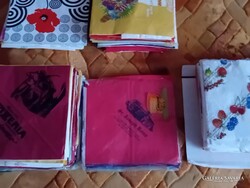 VERY CHEAP! 1959 TO PRESENT DAY MIXED NAPKIN COLLECTION, MULTIPLE VOLUME NAPKINS AS SHOWN IN ALL 4 PICTURES