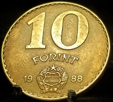 Magyarország 10 forint, 1988 C14D3V