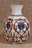 Edelstein Bavaria porcelán váza kézzel festett aranyozott Németország 1993