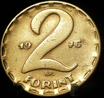 Magyarország 2 forint, 1976 C13A2V