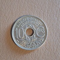 Franciaország 10 centime, 1939