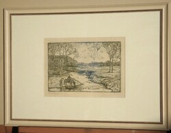 (N) Túry Mária (1930 – 1992) : Patakpart