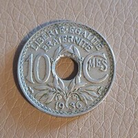Franciaország 10 centime, 1936