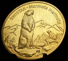Lengyelország 2 Zloti, 2006 a Mormota C14B2V