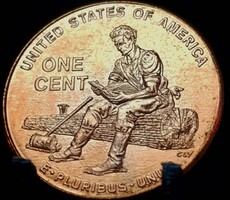 Amerikai Egyesült Államok 1 cent, 2009 200. Évforduló - Abraham Lincoln születése E10B2V