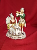 Barokk porcelán szobor