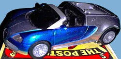 2010.SIKU - BUGATTI 16.4 VEYRON GRAND SPORT fém kisautó MODELLAUTÓ a képek szerint