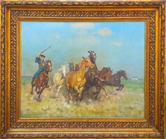 Viski János (1891 - 1987) :  Hajtás