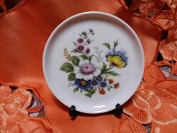 Virágmintás  német porcelán  poháralátét