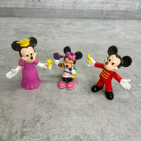 Walt Disney Mickey, Minnie Mouse vintage játék figura szett