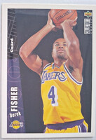 Derek Fisher Collector's Choice RC NBA Kosárlabdakártya 1996