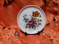 Virágmintás  német porcelán  poháralátét
