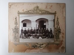NAGY MÉRETŰ KATONA CSOPORTKÉP - FEHÉR GYULA LÁSZLÓ, MÁTRAMINDSZENT