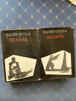 Illyés Gyula Drámák I.-II. A tű foka,Lélekbúvár,Ozorai példa,Fáklyaláng,Tűvé-tevők Budapest 1969.