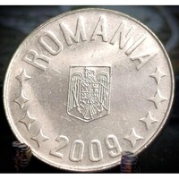 Románia 10 Bani, 2009 D04I2V