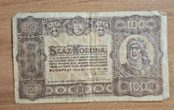 Magyar Királyság-100 korona 1923