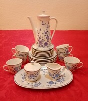 Seltmann Weiden 6 személyes porcelán kávéskészlet