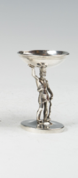 Neoclassical Antique Silver Spice Container