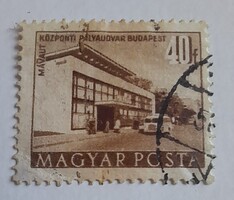 1951/1953 Épületek (I) 40 fillér  pecsételt