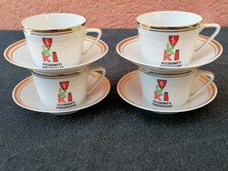 Hollóházi Kecskeméti konzervgyár mokkás szett