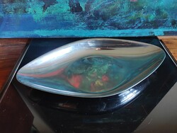 Collector's BATHORY São Roque Metal-Stamped Inox Tray (Brazil, 1970s/80s)