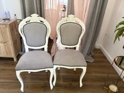 Pair of Baroque chairs