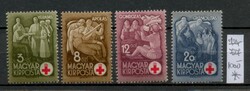 M129 - Horthy-kor 1942 Vöröskereszt sor (falcos)