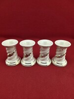 Zsolnay Flower Pattern Candle Holders